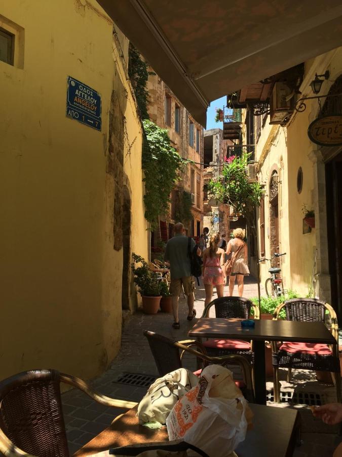 Ouranias Guesthouse Chania  Bagian luar foto
