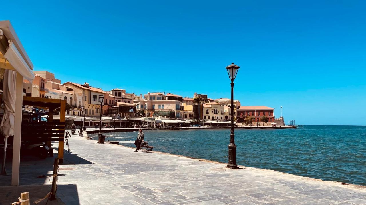 Ouranias Guesthouse Chania  Bagian luar foto